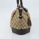 GUCCI Sukey GG Canvas Hand Bag Beige Gold 247902 Auth 168661-4