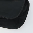 BOTTEGA VENETA Shoulder Bag Nylon Black Silver Auth 168663-9