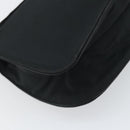BOTTEGA VENETA Shoulder Bag Nylon Black Silver Auth 168663-16