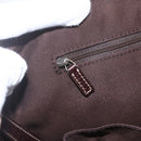 GUCCI Pretty GG Canvas Web Sherry Line Hand Bag Beige Gold 163805 Auth 168668-17