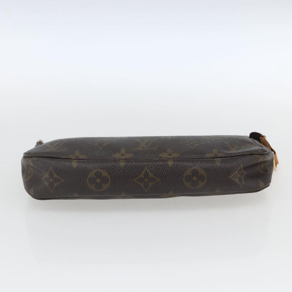 LOUIS VUITTON Monogram Pochette Accessoires Pouch M51980 LV Auth 168671