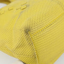 BOTTEGA VENETA INTRECCIATO Hand Bag Leather Yellow 143393 Auth 168672-14