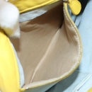 BOTTEGA VENETA INTRECCIATO Hand Bag Leather Yellow 143393 Auth 168672-11