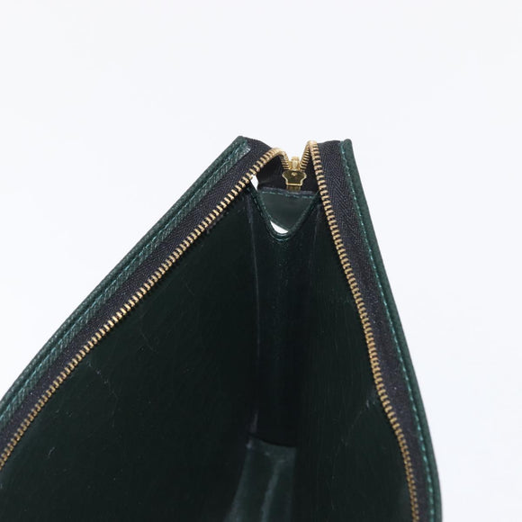 LOUIS VUITTON Taiga Poche Toilette 26 Pouch Epicea LV Auth 168673
