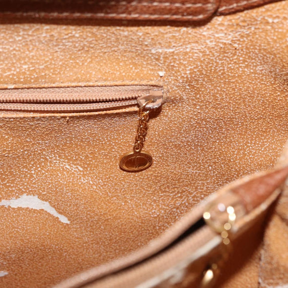 GUCCI Bamboo Tote Bag Leather Brown Gold 002 2853 0260 Auth 168674