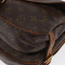 LOUIS VUITTON Monogram Saumur 30 Shoulder Bag M42256 LV Auth 168684-15