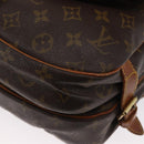 LOUIS VUITTON Monogram Saumur 30 Shoulder Bag M42256 LV Auth 168684-17