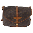 LOUIS VUITTON Monogram Saumur 30 Shoulder Bag M42256 LV Auth 168684-13