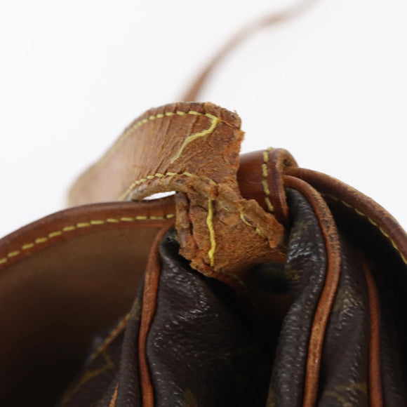 LOUIS VUITTON Monogram Saumur 30 Shoulder Bag M42256 LV Auth 168684