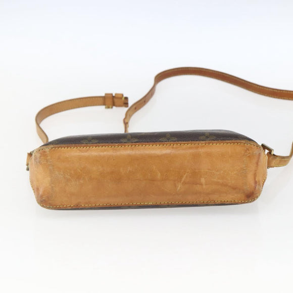 LOUIS VUITTON Monogram Trotteur Shoulder Bag M51240 LV Auth 168686