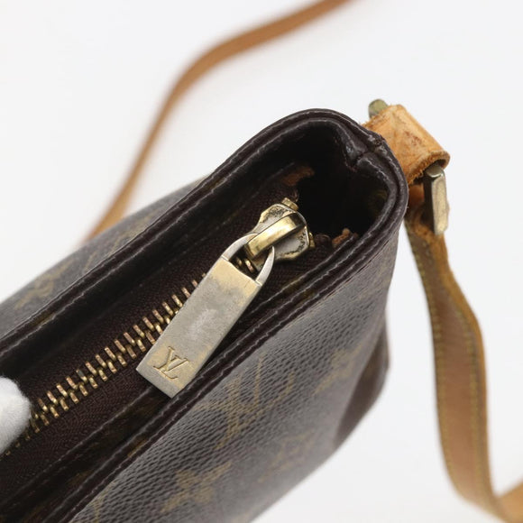 LOUIS VUITTON Monogram Trotteur Shoulder Bag M51240 LV Auth 168686