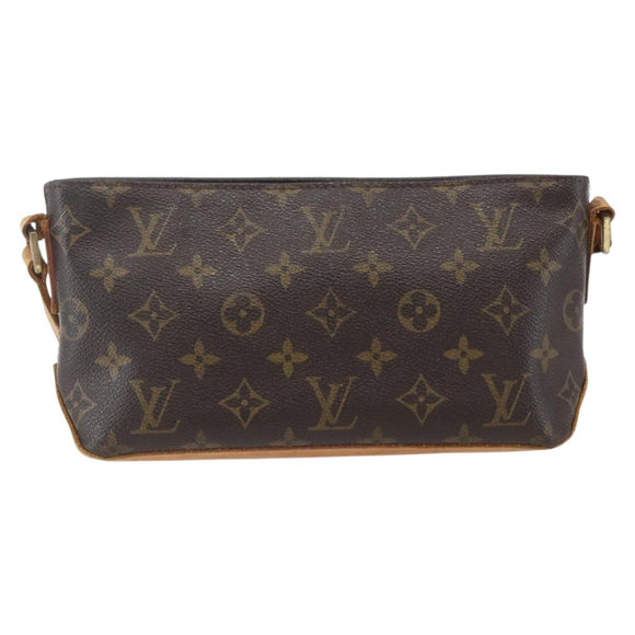 LOUIS VUITTON Monogram Trotteur Shoulder Bag M51240 LV Auth 168686