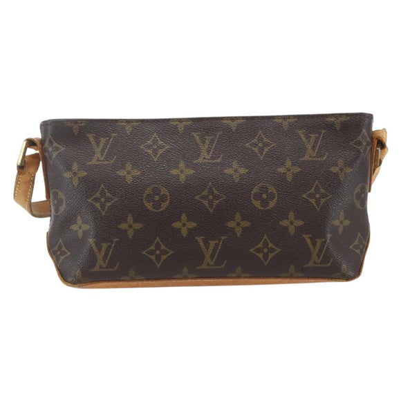 LOUIS VUITTON Monogram Trotteur Shoulder Bag M51240 LV Auth 168686