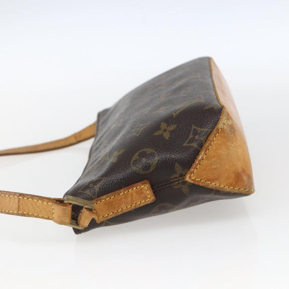 LOUIS VUITTON Monogram Trotteur Shoulder Bag M51240 LV Auth 168686