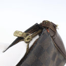 LOUIS VUITTON Damier Ebene Trousse makeup Pouch N51982 LV Auth 168689-9
