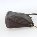 LOUIS VUITTON Damier Ebene Trousse makeup Pouch N51982 LV Auth 168689-4
