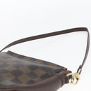 LOUIS VUITTON Damier Ebene Trousse makeup Pouch N51982 LV Auth 168689-14