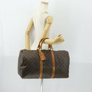 LOUIS VUITTON Monogram Keepall 50 Boston Bag M41426 LV Auth 168709-22