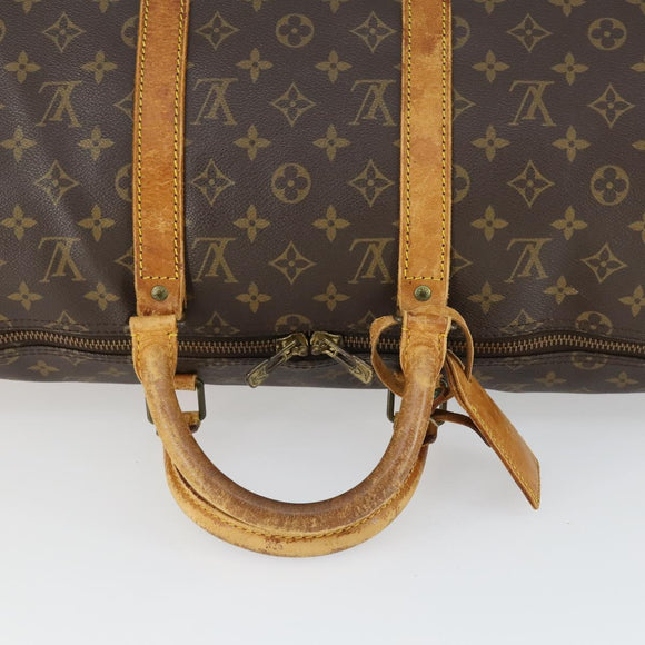 LOUIS VUITTON Monogram Keepall 50 Boston Bag M41426 LV Auth 168709