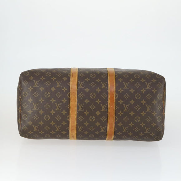 LOUIS VUITTON Monogram Keepall 50 Boston Bag M41426 LV Auth 168709