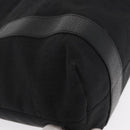 BVLGARI Logo Mania Hand Bag Canvas Black Silver Auth 168716-9