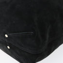 TIFFANY&Co. Reversible Tote Bag Suede Black Auth 168718-9