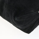TIFFANY&Co. Reversible Tote Bag Suede Black Auth 168718-14