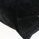 TIFFANY&Co. Reversible Tote Bag Suede Black Auth 168718-16