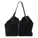 TIFFANY&Co. Reversible Tote Bag Suede Black Auth 168718-13
