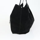 TIFFANY&Co. Reversible Tote Bag Suede Black Auth 168718-3