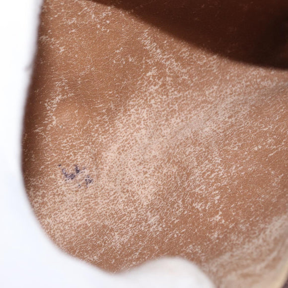 GUCCI GG Plus Supreme Clutch Bag PVC Beige Auth 168722