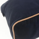 HERMES Bolide Pouch GM Canvas Navy Silver Auth 168732-15