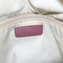 CHANEL New Travel line Tote Bag Pink Silver CC Auth 168739-17