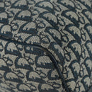 Christian Dior Trotter Canvas Boston Bag 2way Navy Gold Auth 168742SAV-15
