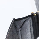 CHANEL Matelasse Chain Shoulder Bag Lamb Skin Black Gold CC Auth 168744-22