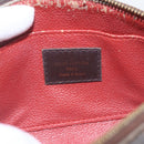 LOUIS VUITTON Damier Ebene Pochette Cosmetic PM Pouch N47516 LV Auth 168750-9