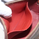 LOUIS VUITTON Damier Ebene Pochette Cosmetic PM Pouch N47516 LV Auth 168750-11
