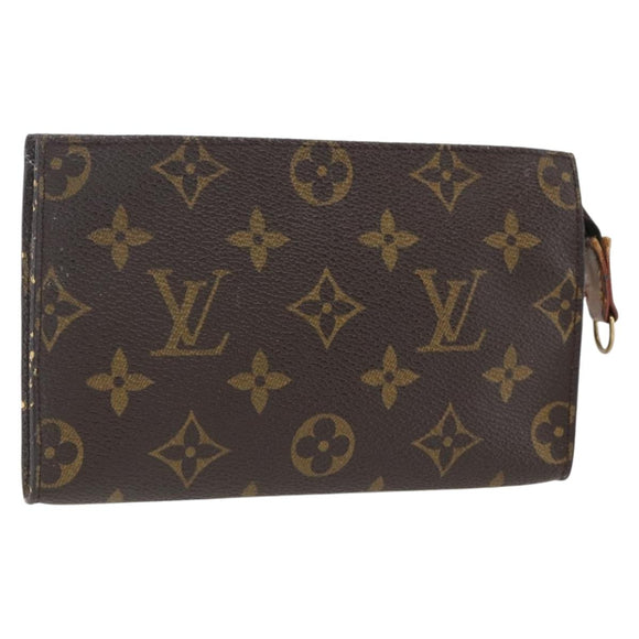 LOUIS VUITTON Monogram Bucket PM Accessory Pouch LV Auth 168751