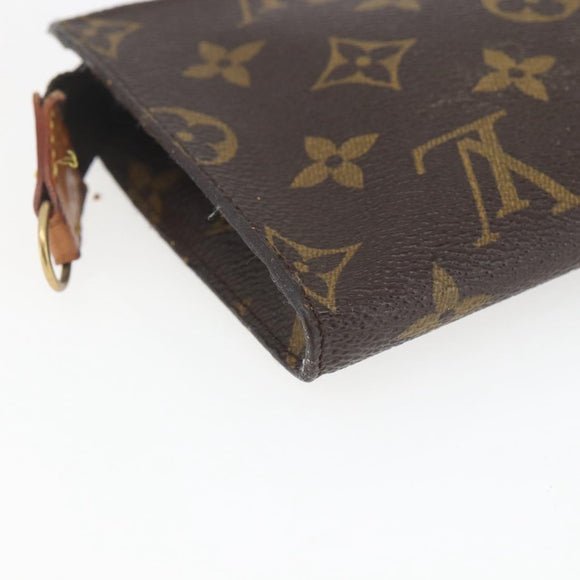 LOUIS VUITTON Monogram Bucket PM Accessory Pouch LV Auth 168751