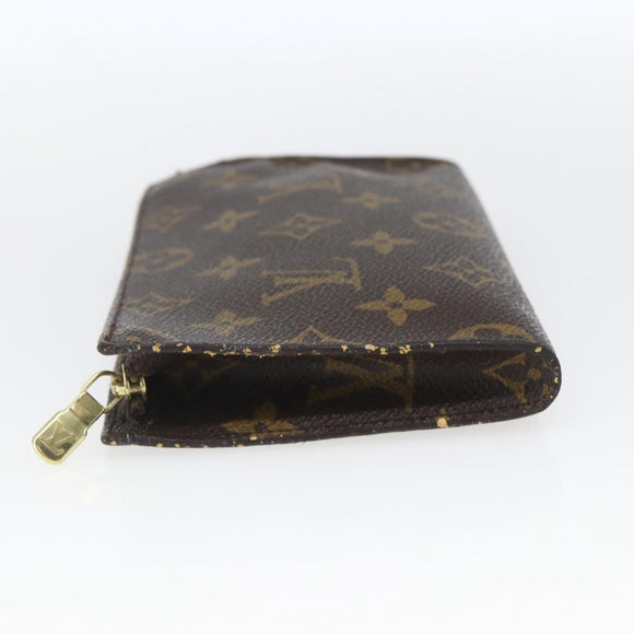 LOUIS VUITTON Monogram Bucket PM Accessory Pouch LV Auth 168751