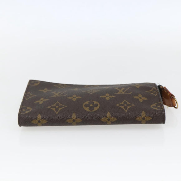 LOUIS VUITTON Monogram Bucket PM Accessory Pouch LV Auth 168751