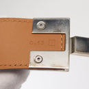 HERMES Belt Leather 29.5"" Black Auth 168765-11