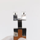 HERMES Belt Leather 29.5"" Black Auth 168765-6