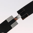 HERMES Belt Leather 29.5"" Black Auth 168765-7