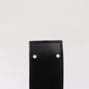 HERMES Belt Leather 29.5"" Black Auth 168765-9