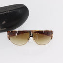 PRADA Sunglasses plastic Brown Auth 168768-12