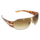 PRADA Sunglasses plastic Brown Auth 168768-1