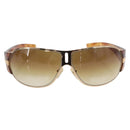 PRADA Sunglasses plastic Brown Auth 168768-13