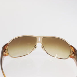 PRADA Sunglasses plastic Brown Auth 168768 - 0