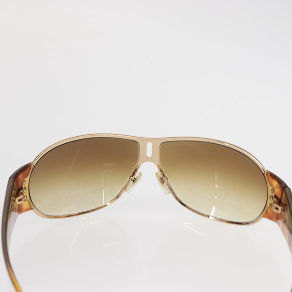 PRADA Sunglasses plastic Brown Auth 168768